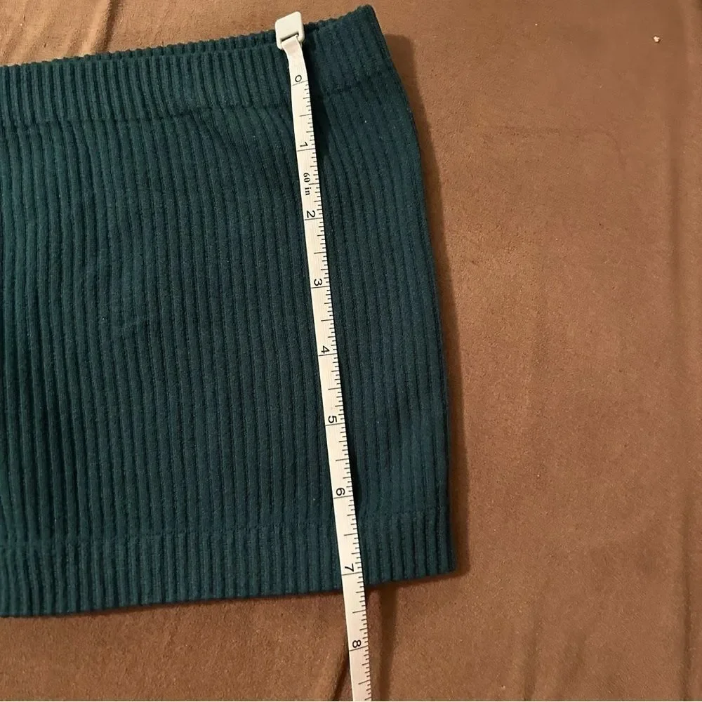 Aura Ribbed Emerald Green Bandeau Size M/L - Picture 4 of 6